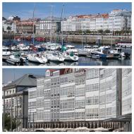 A Coruña, lystbådehavnen