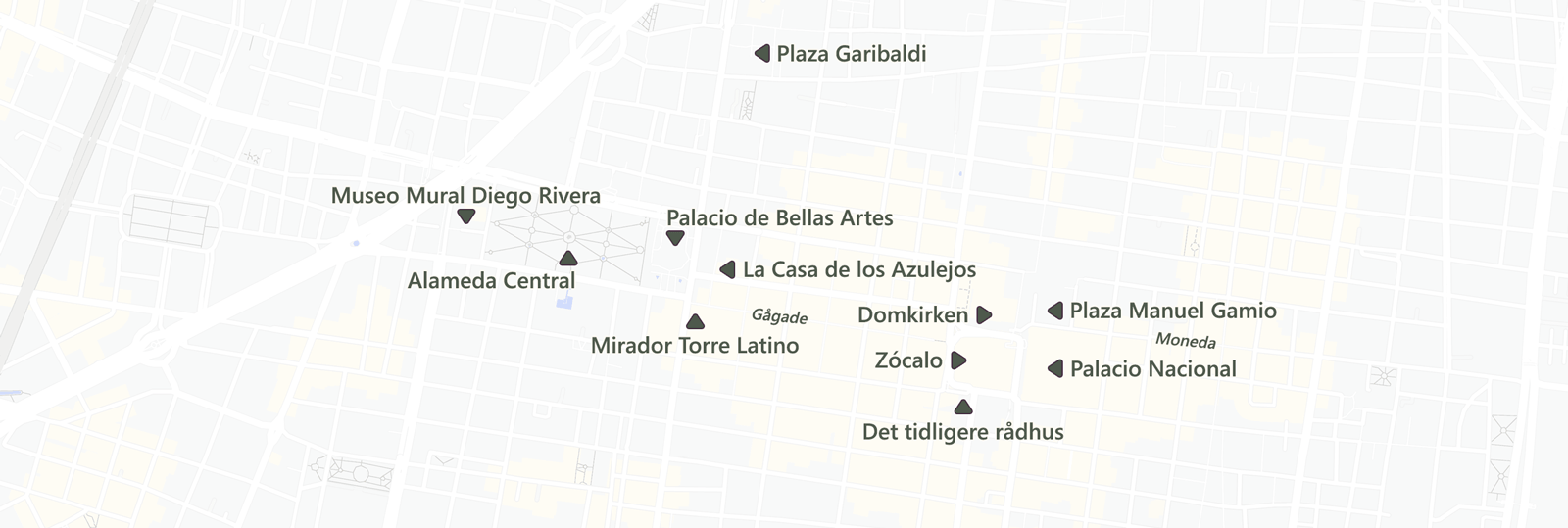 Mexico Citys historiske centrum