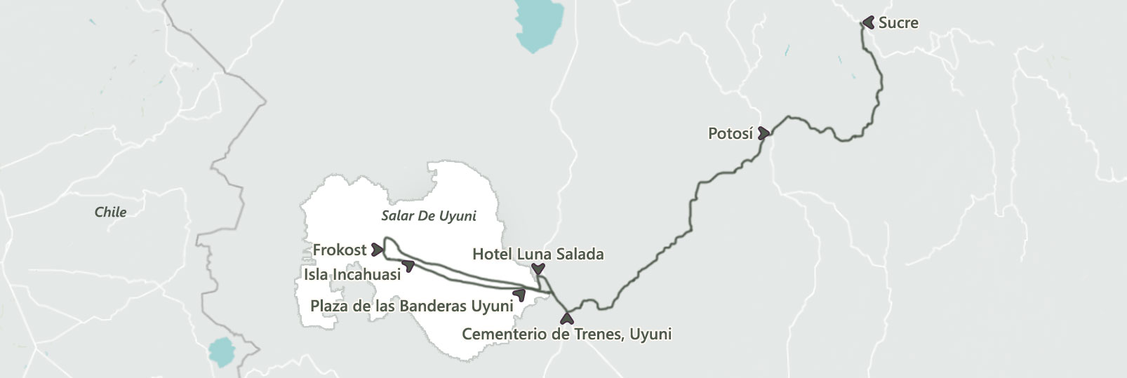 Potosí og Salar de Uyuni i Bolivia