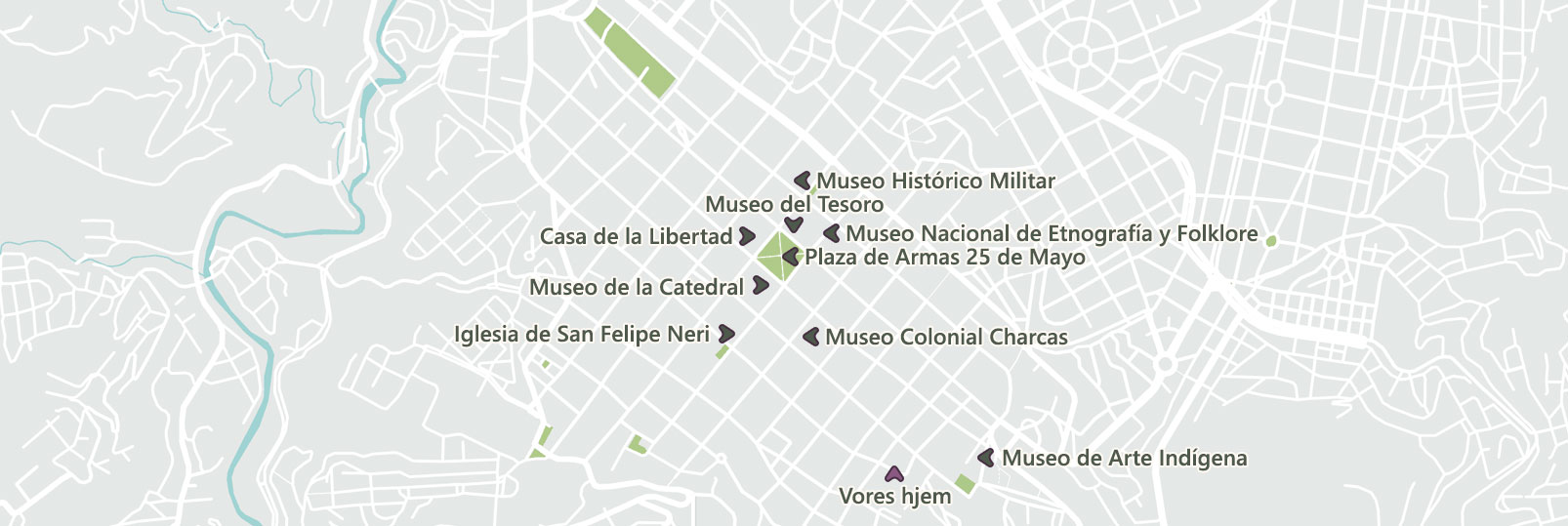 Museer i Sucre, Bolivia