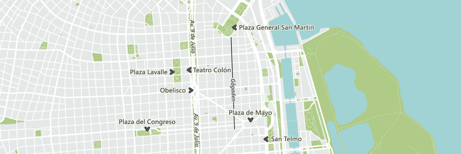 Buenos Aires centrum