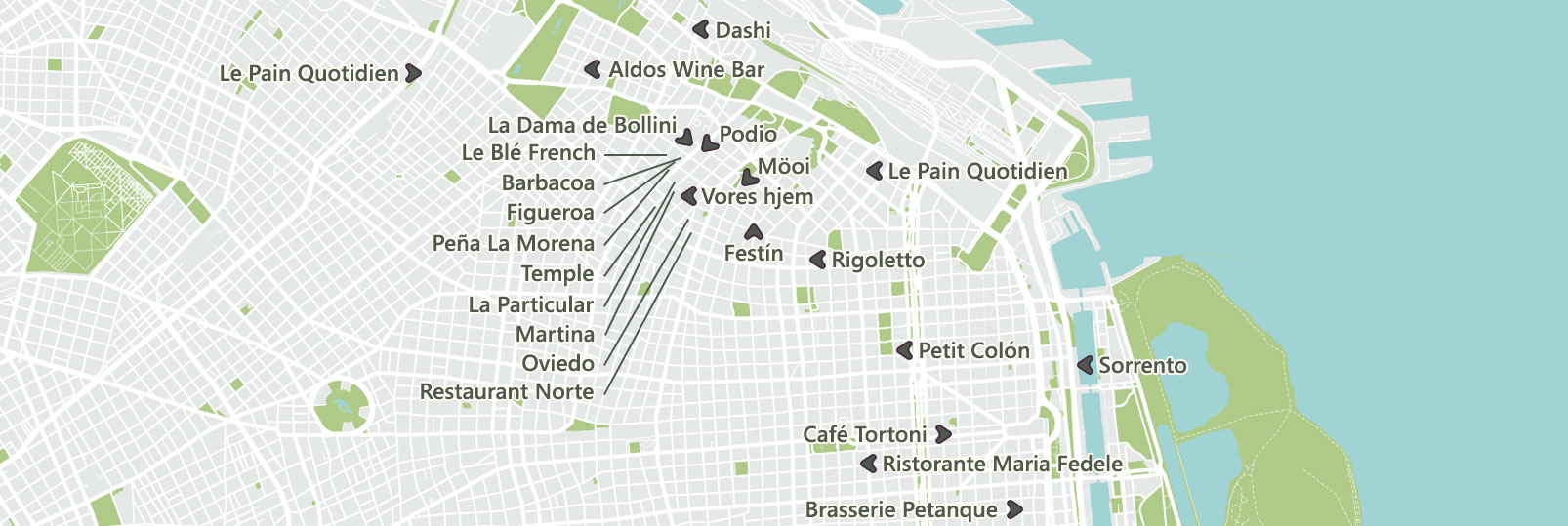 Vores restauranter i Buernos Aires