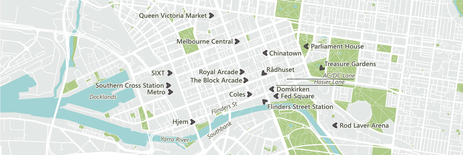 Melbourne centrum