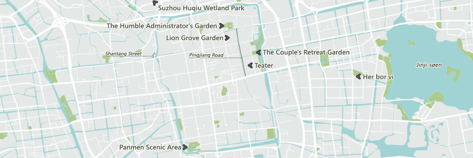 Suzhou - byens seværdigheder