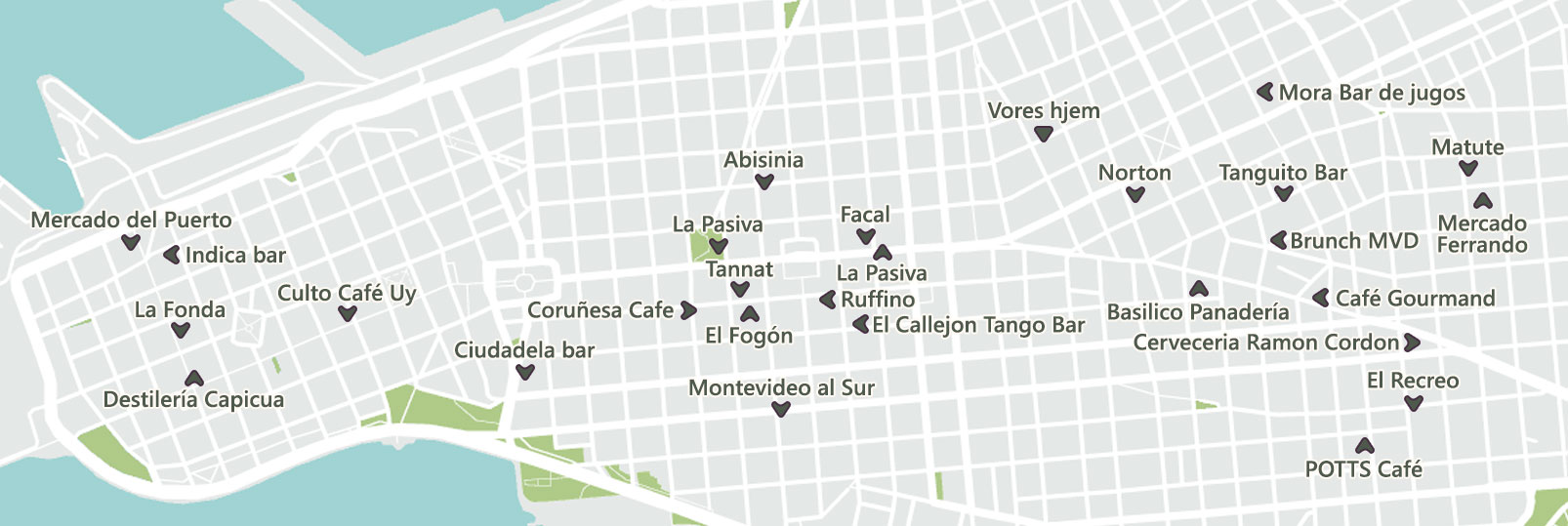 Restauranterne i Montevideo