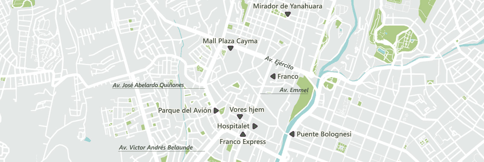 Yanahuara, Arequipa - området vi boede i