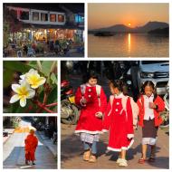 Luang Prabang, hyggelig jul