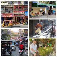 Phnom Penh, trafikken og turen til Silk Island