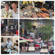 Phnom Penh, markedet, god mad og travle gader