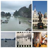 Hanoi, på tur til Ha Long-bugten og et par dage i Ho Chi Minh City