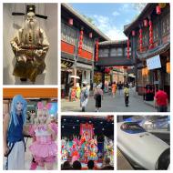 Chengdu, opera, flotte områder og togtur