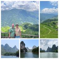 Guilin, risterrasser og sejltur