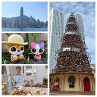 Hongkong, god mad og juleudsmykning