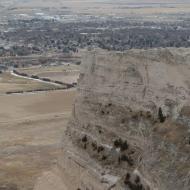 Udsigten fra Scotts Bluff National Monument