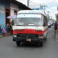 Mindre busser til Managua