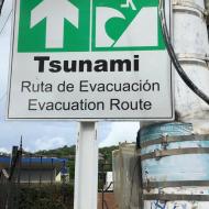 Tsunami-advarselsskilt