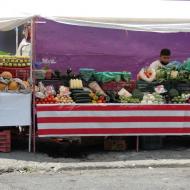 Grønthandler på gaden
