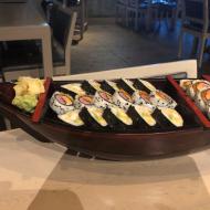 Første sushi i lang tid