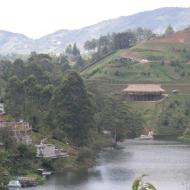 Réplica del Peñol – udsigten over søen