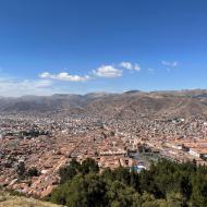 Udsigt over Cusco