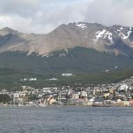 Ushuaia set fra vandsiden