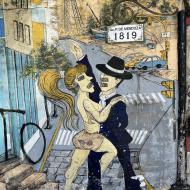 Tango er overalt – også i vægmalerierne