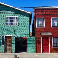 Farverne er ofte forskellige fra hus til hus