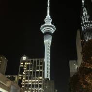 Sky Tower by night