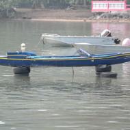 En båd