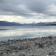 Lake Pukaki og Mount Cook