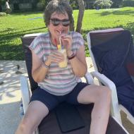 Piña colada ved poolen