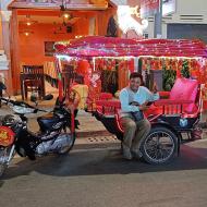 Flot pyntet tuk-tuk