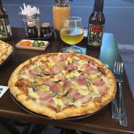 God pizza og god øl