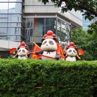 Chengdu elsker pandaer