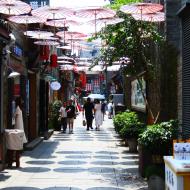 De hyggelige smalle gader