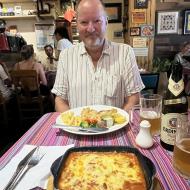 Fisk og lasagne