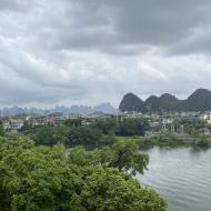 Udsigten fra Xiaoyao Tower