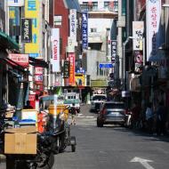 Området mellem Ikseondong og Myeongdong