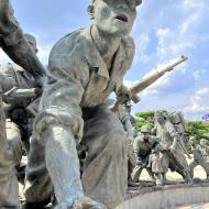 Flotte skulpturer udenfor