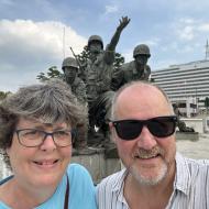 Flotte skulpturer udenfor