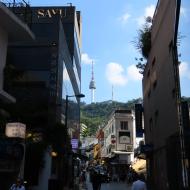 Et kig til Namsan Seoul Tower