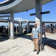 Nordkorea kan anes i baggrunden 