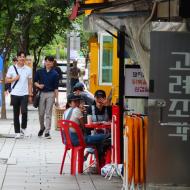 Den hyggelige vej langs muren