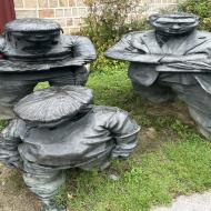 Gaderne rundt om paladset 