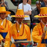 Vagtskifte foran paladset