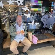 Vi smager salt bread første gang