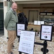 I kø for at købe salt bread