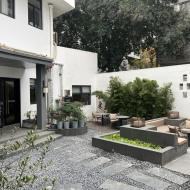 Døren ind til morgenmadslokalet