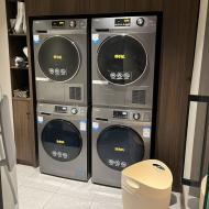 Vi vasker på hotellet 