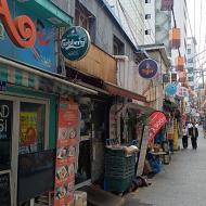 Vejen ned til metroen